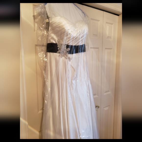 Gorgeous Satin Wedding Dress (Plus Size) - Picture 3 of 5